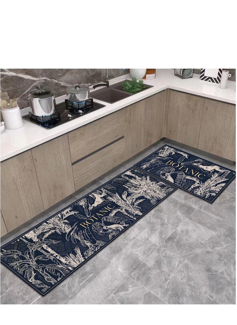LESTER - LESTER Non-Slip Kitchen Mat Super Absorbent kitchen Carpet Quick Drying, Kitchen Rug, Size 40X60x40X120cm - Image 1