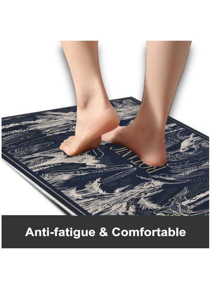 LESTER - LESTER Non-Slip Kitchen Mat Super Absorbent kitchen Carpet Quick Drying, Kitchen Rug, Size 40X60x40X120cm - Image 1