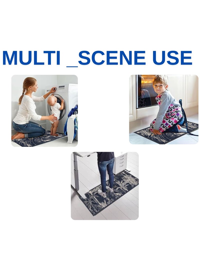 LESTER - LESTER Non-Slip Kitchen Mat Super Absorbent kitchen Carpet Quick Drying, Kitchen Rug, Size 40X60x40X120cm - Image 1