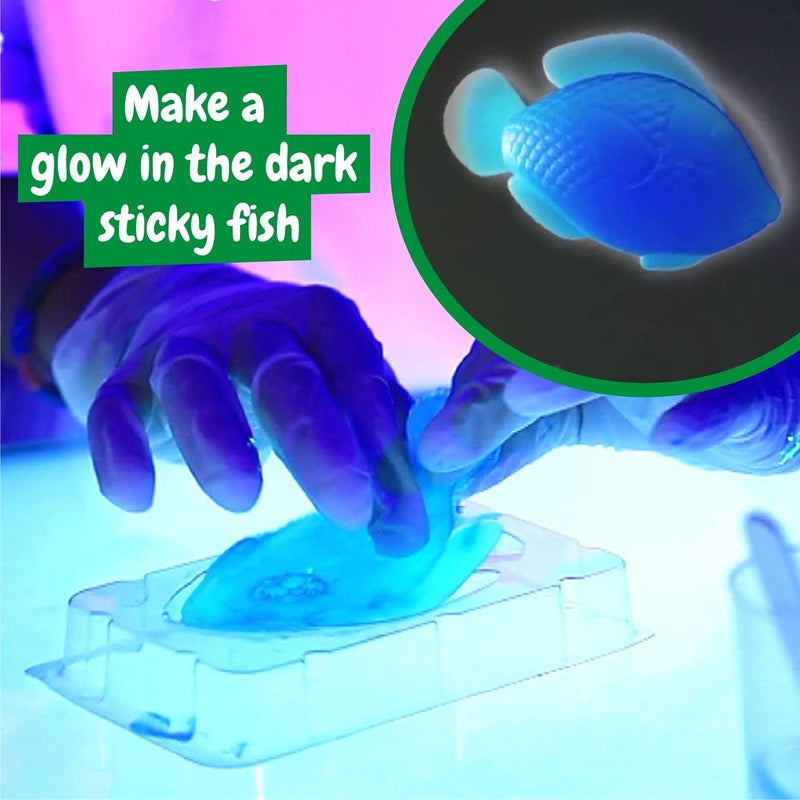 ساينس 4 يو مجموعة Science4you لصنع السلايم بنفسك، سلايم متوهج في الظلام، مختبر كيمياء، ألعاب للأطفال، هدية للأولاد والبنات من عمر 8 سنوات فما فوق - Image 4