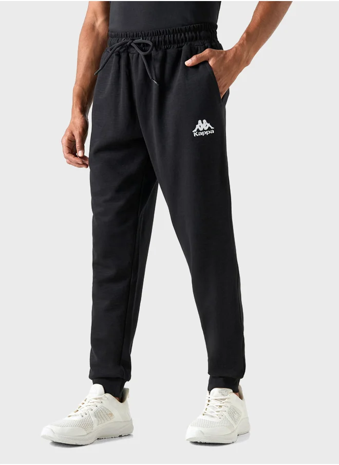 Kappa Logo Drawstring Sweatpants