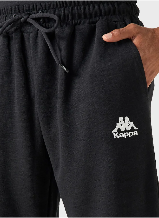 Kappa Logo Drawstring Sweatpants