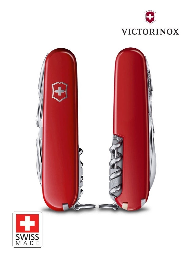Victorinox Swiss Champ in Red (1.6795) | 33 Function Swiss Army Knife | Versatile Multi-Tool for Outdoor, Indoor & Emergency Use - Image 2