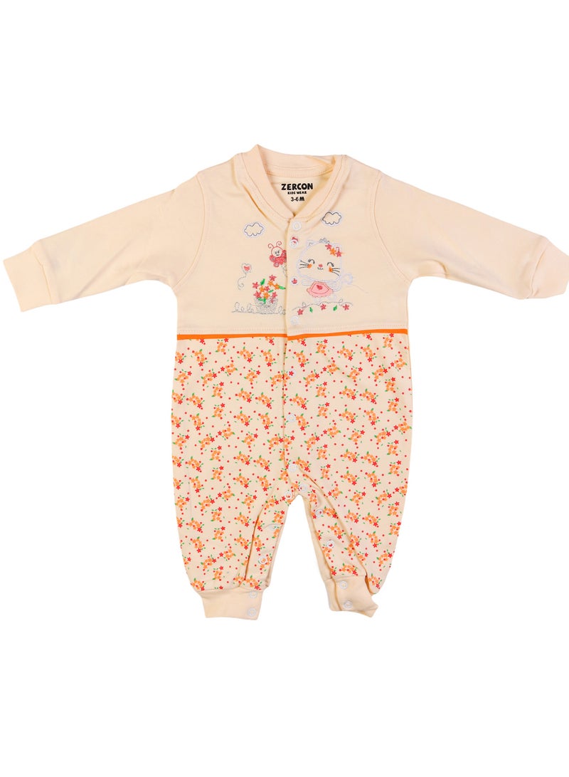 Zercon Spring Jumpsuit for Newborn Babies 6244 - Image 1