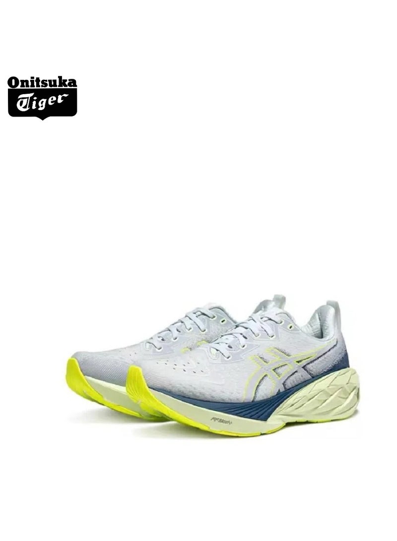 Onitsuka Tiger Outdoor Running Shoes Gray/Blue/Green for Beginner Runners/Marathon/Long Distance Running for Men/Women/Students - Image 2