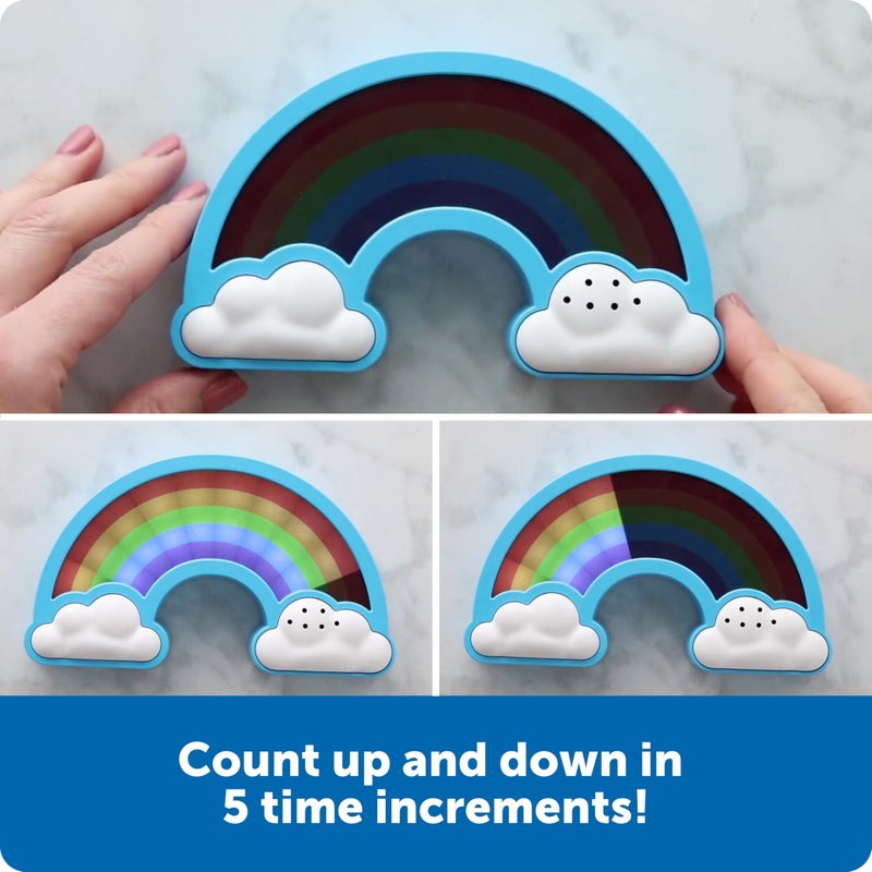 Learning Resources Rainbow Visual Timer - Time Management for Children, Audio and Visual Alarms, Schedule for Kids, Social Emotional Learning Skills, Countdown for Teachers, Classroom Must Haves - Image 2