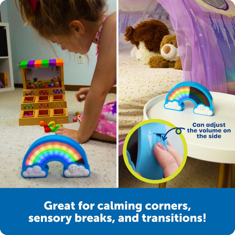 Learning Resources Rainbow Visual Timer - Time Management for Children, Audio and Visual Alarms, Schedule for Kids, Social Emotional Learning Skills, Countdown for Teachers, Classroom Must Haves - Image 4