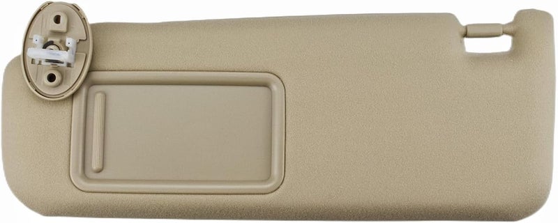 Wivplex Beige Left Sun Visor for Camry 2012-2017 - Image 1