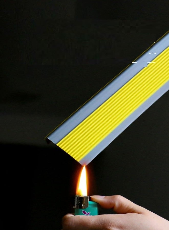 Zarini 1 Meter Rubber Stair Nosing Edge Protector - Self-Adhesive I-Shaped Corner Guard for Indoor & Outdoor Tile and Wood Stairs (5 CM, Multi-Color) - Image 5