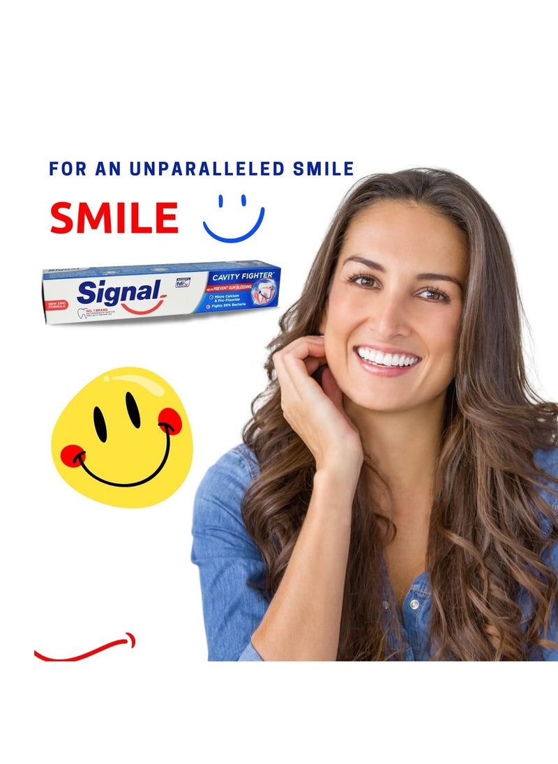 Cavity Fighter Helps Prevent Gum Bleeding Toothpaste 120ml