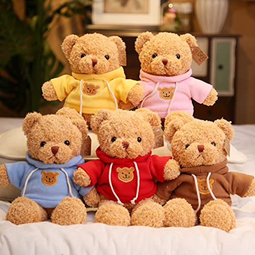BSVOME 11.8 inches Teddy Bear Stuffed Animals Soft Plush Cute Teddy Bear Doll for Boys Girls (Pink) - Image 2