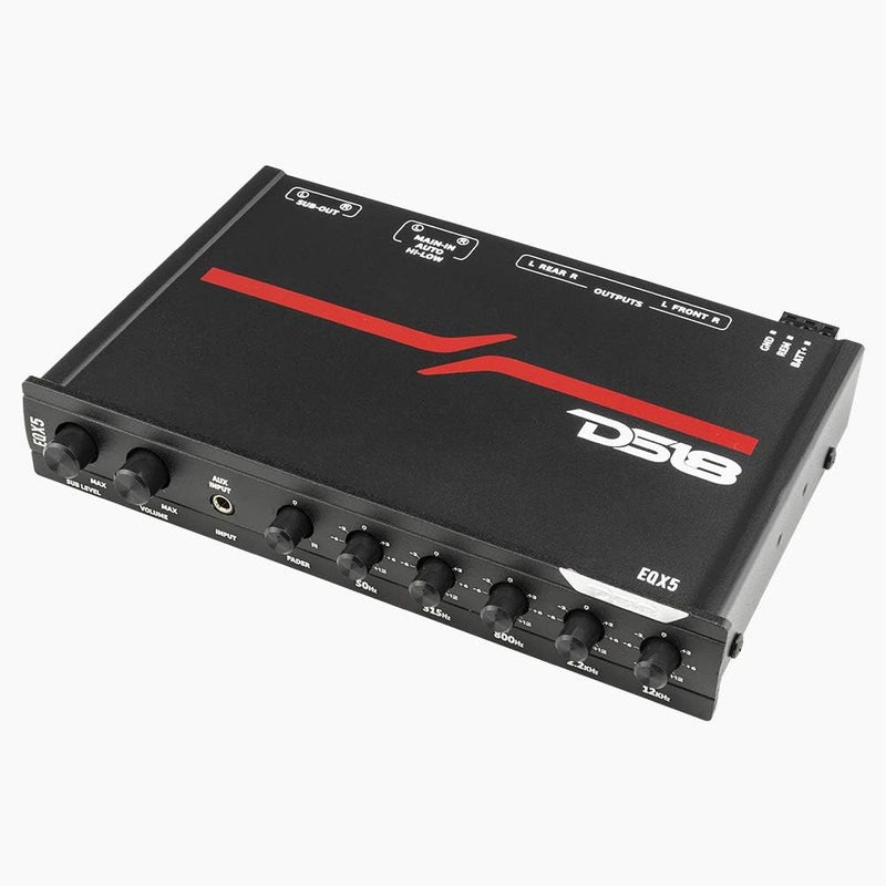 DS18 EQX5 High Volt 5 Band Equalizer with High Level Input - Image 3