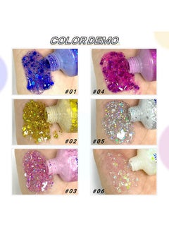 2 Color Face And Body Glitter Gel, Neon Outfit Glow Party For Body Hair Face Nail Glitter Stick Makeup. (02-Gold &05-Silver) - pzsku/Z9706041AEA10164AA786Z/45/_/1733729919/3be451f6-05cf-417a-9231-63ea43040a46