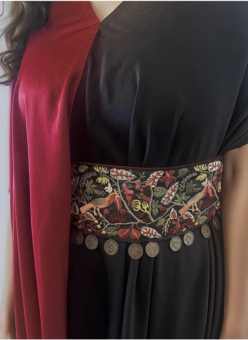 إكستاسي Dual shade kaftan
