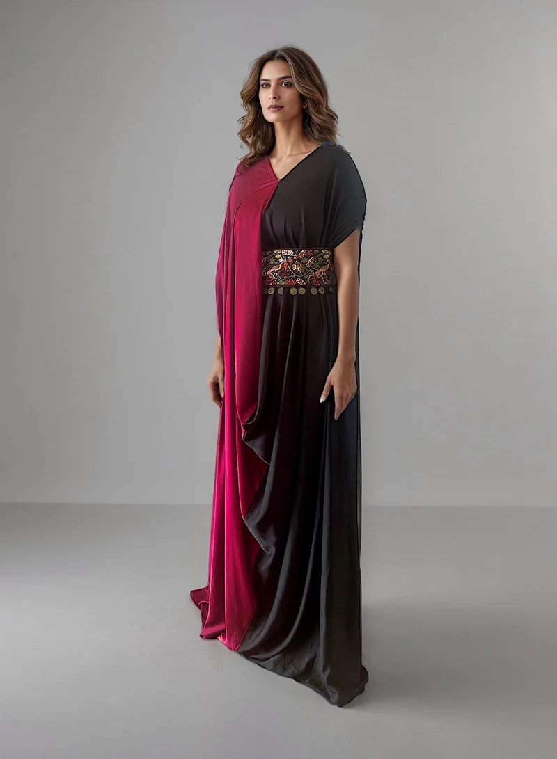 ECSTACY Dual shade kaftan