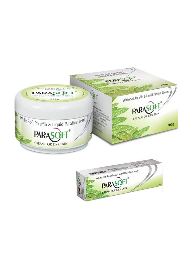 Parasoft Cream For Dry & Dehydrated Skin Intense Moisturizer Nourishing Cold Cream & Winter Cream With Goodness Of Aloe Vera For Both Men & Women Quick Absorbing & Nongreasy Paraben Free220Gm - Image 1