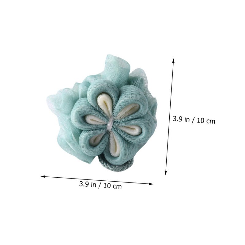 3 Pack Portable Shower Loofah Balls Gentle Body Scrubber For Massage And Exfoliation - Image 3