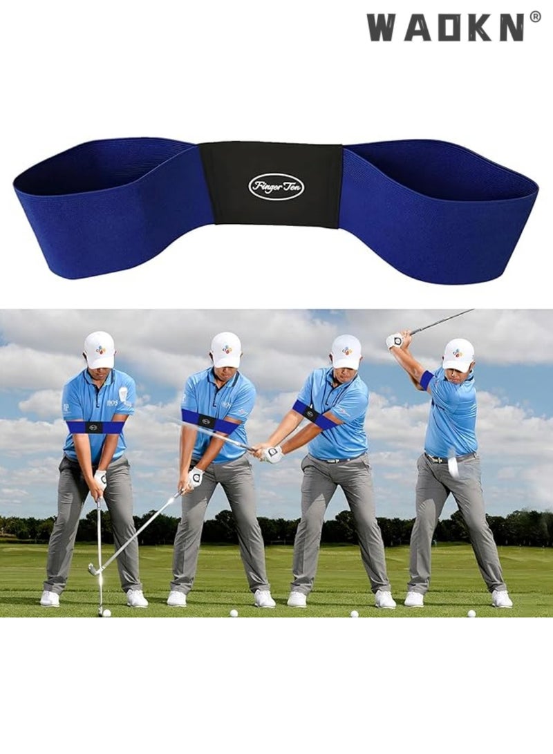 WAOKN Golf Swing Trainer Arm Band, Golf Training Aid for Posture and Alignment Correction, Men, Women & Kids, Value Pack for Improved Swing Mechanics,Ideal Golf Training Tool for Beginners and Pros - Image 1
