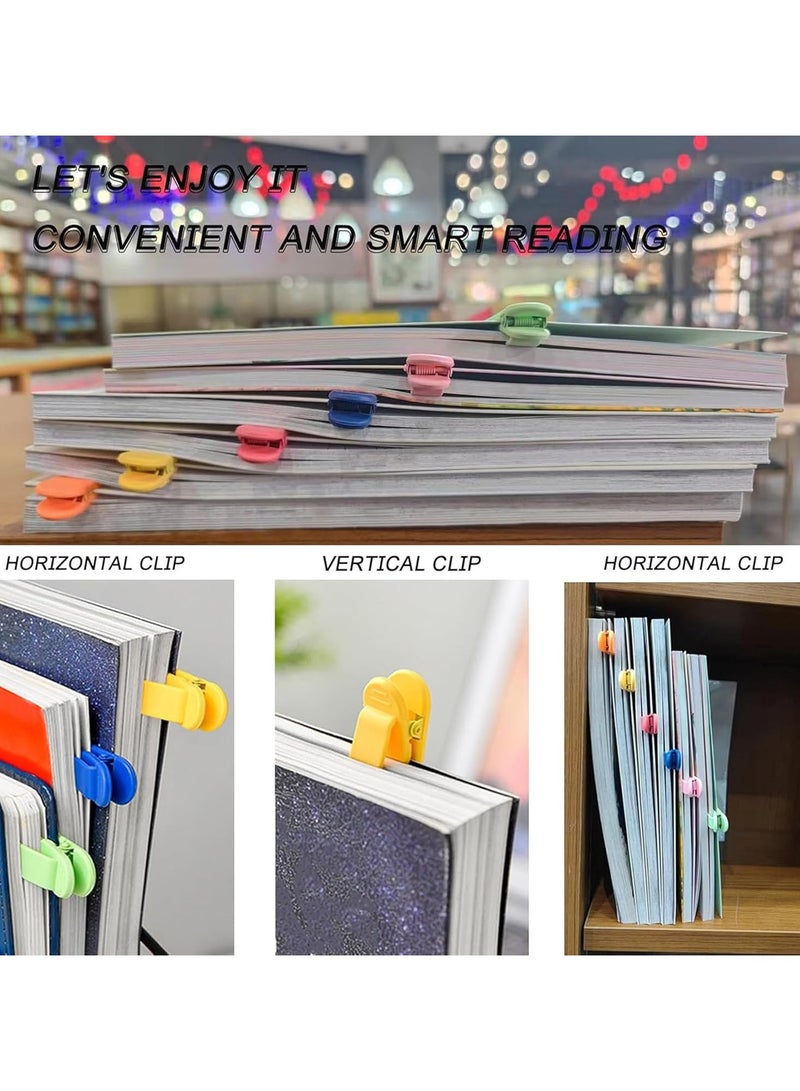3-Pack Non-Slip Silicone Bookmarks, Auto-Adjust Page Holder Easy Grip Design, Flexible Bookmark for All Book Sizes Ideal Gift for Students Book Lovers - Image 4
