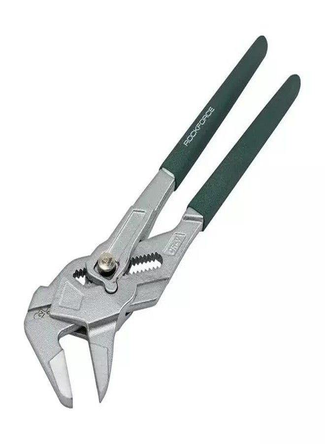 ROCKFORCE PROFESSIONAL TOOLS Water Pump Pliers, 250mm, Rubber Grip Handle, Professional Grade, Grey and Black - Image 3