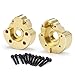 Benedict Harry Heavy Weight Brass Outer Portal Drive Housing 65g for 110 RC Crawler Car Redcat GEN8 Upgrades Parts 2PCS - Image 2