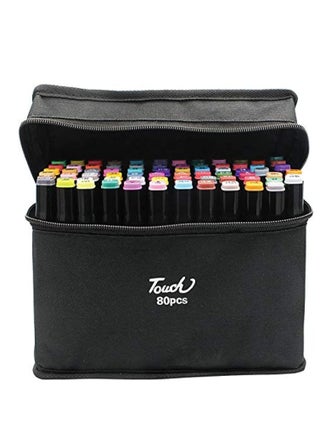 80-Piece Graphic Marker Pen Multicolour BY TOYS-EGYPT - pzsku/Z9706D3087C59A00267A2Z/45/_/1731594772/ed79bc49-fadc-427a-aa1e-ab3e2135ee49