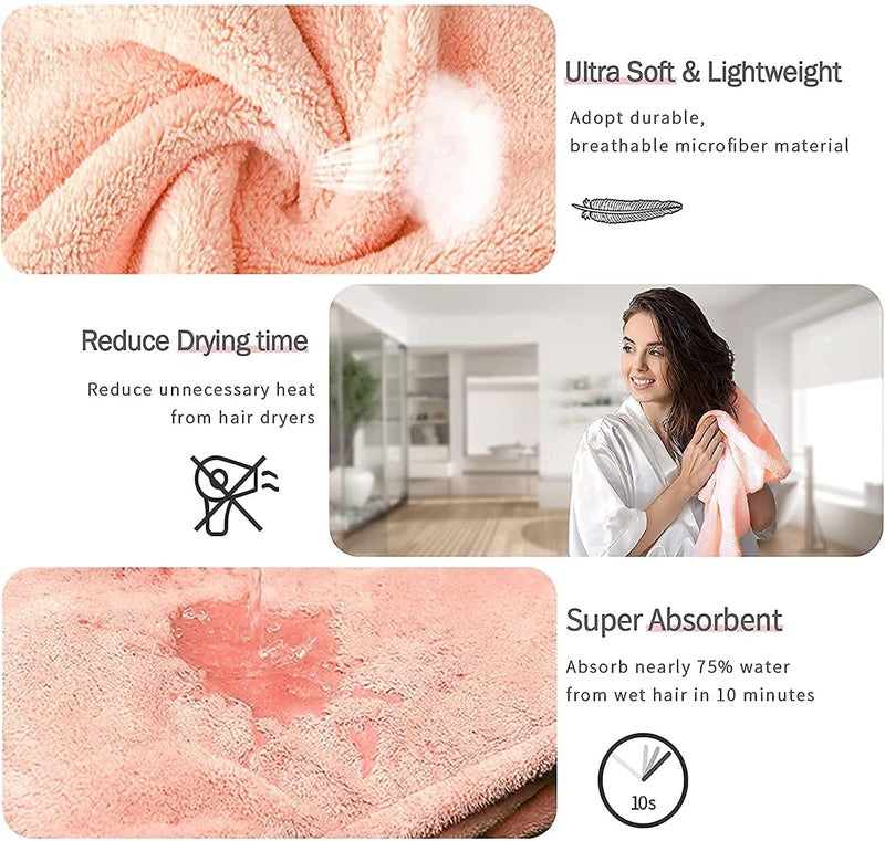 ALKAYAN Fresh Wrap - Absorbent Microfiber 500 GSM Bath Towel, Quick-Drying Bathrobe, ... - Image 5