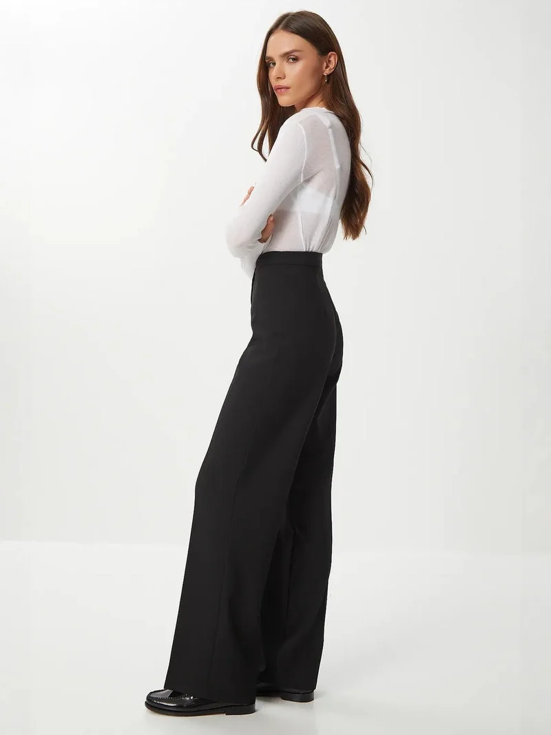 Lovely Istanbul ISTANBUL High Waist Straight Leg Pants
