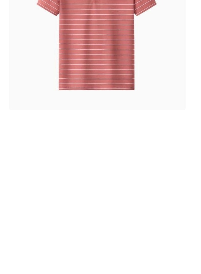 Men's Loose And Breathable Short Sleeved T-Shirt Polo - Image 2
