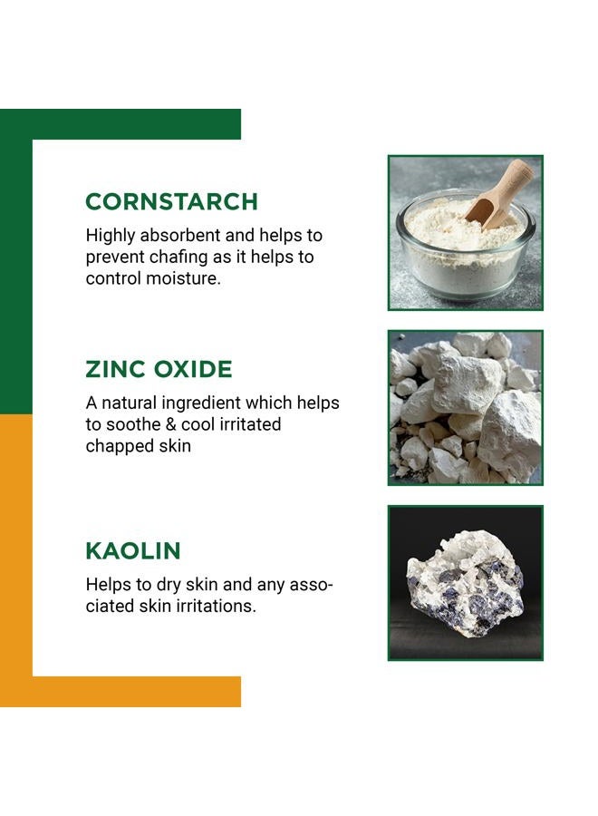 Clubman Pinaud Finest Powder, White, Skin Soothing, 4 oz - Image 4