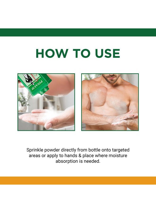 Clubman Pinaud Finest Powder, White, Skin Soothing, 4 oz - Image 5