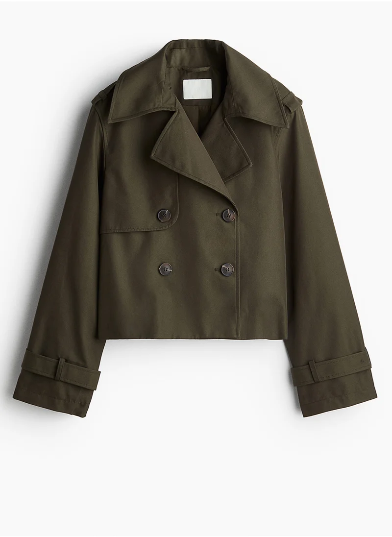 اتش اند ام Trench-Look Jacket