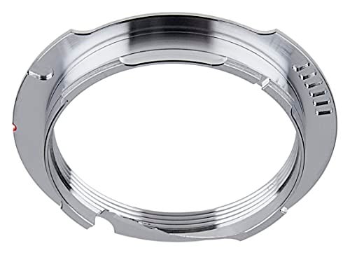 Fotodiox Pro Lens Mount Adapter, Leica M39 Lens to Leica M Adapter with Coding for Leica M8 and Leica Digital M9 (50-75mm Frame) - Image 3