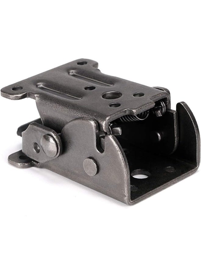 Skelang Foldable Bracket, Self-Lock Hinge Hardware with Screws Lock Extension Support for Table Leg, Bed Leg, Workbench, Pack of 4 - Image 3