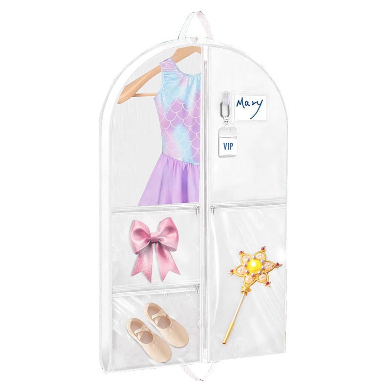 Children's Dance Skirt Storage Bag – Washable 210D Oxford Cloth Dust Bag - Image 1