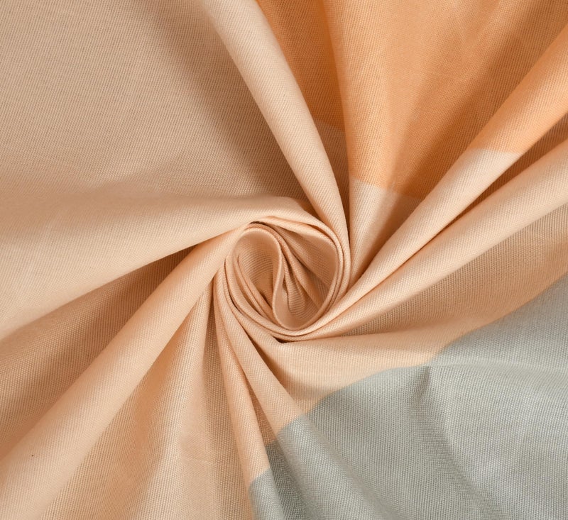 AMEYAA 350 TC Cotton Feel Glace Cotton All Around Elastic Fitted Geometric Bedsheets King Size | Premium Super Soft Fitted Bedsheet King Size for Double Bed | Fits Up to 8 to 10 Inches, 78 x 72 Yellow - Image 4