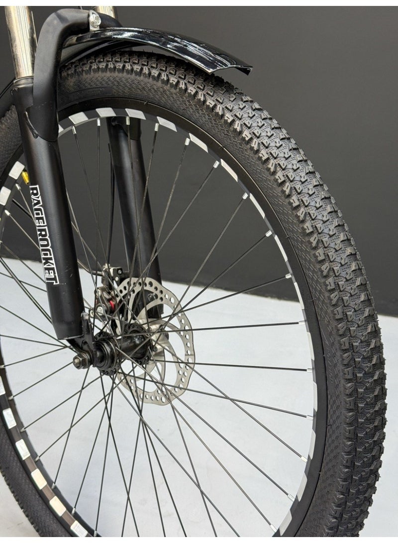 روكيت دراجة مقاس 26 - 21 سرعة + كماليات كاملة - Image 4