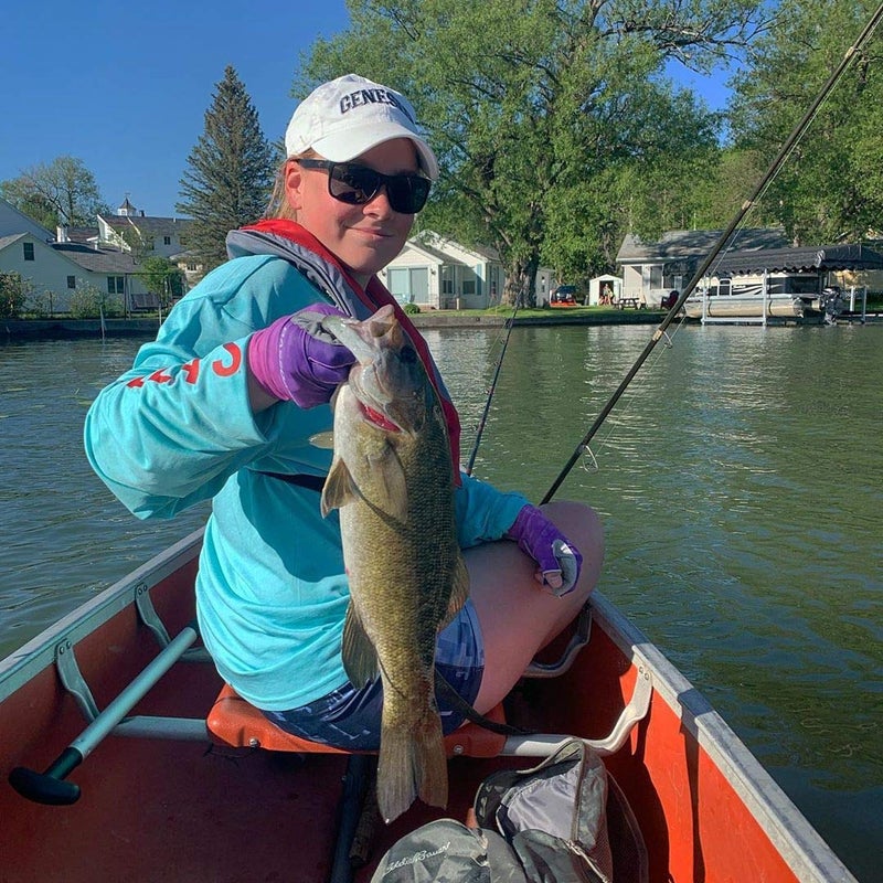 BASSDASH ALTIMATE UPF 50+ Women’s Fishing Gloves UV Sun Protection Fingerless Gloves for Kayaking Paddling Hiking Cycling Driving Shooting Training - Image 5