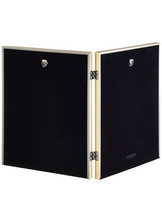 Lawrence Frames Lawrence Frames Bead Border Design, 8x10 Double, Satin Gold  - Image 2