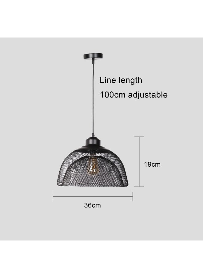 Hummer Modern black hanger E27*1L  - Image 1