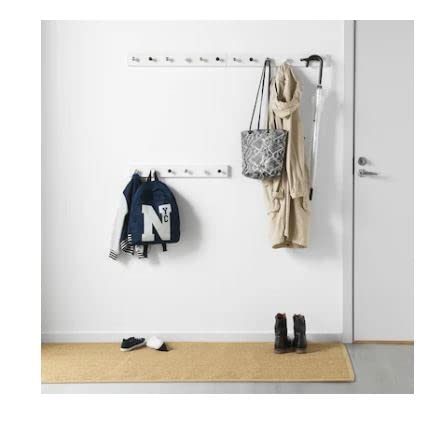 ledieu ledieu LURT Rack for 6 knobs White Stain Knobs Sold Separately  - Image 3