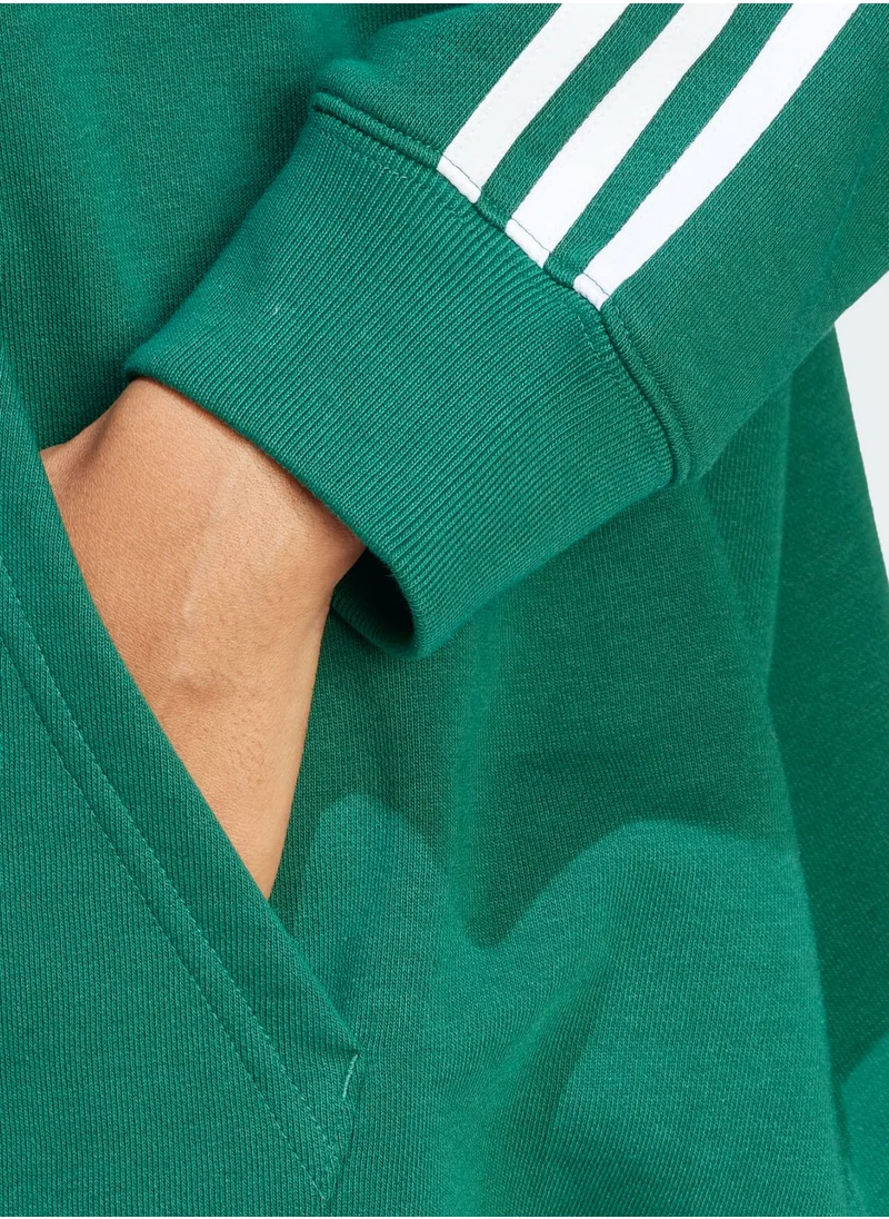 adidas Originals 3 Stripe Oversized Hoodie