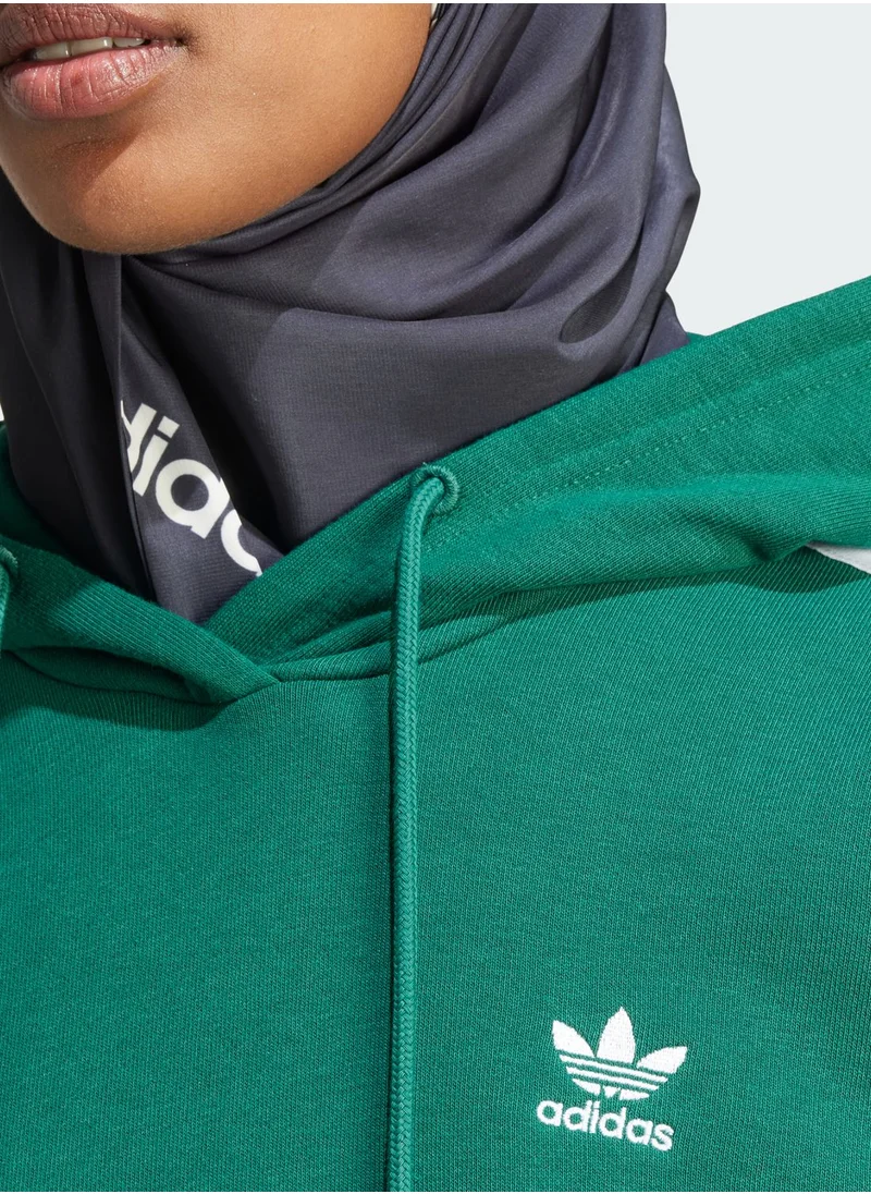adidas Originals 3 Stripe Oversized Hoodie