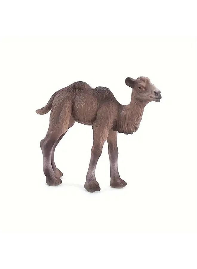 تمثال جمل صحراوي واقعي موديل 131 - جمل صغير لعبة تعليمية لتطوير الإدراك - Image 1