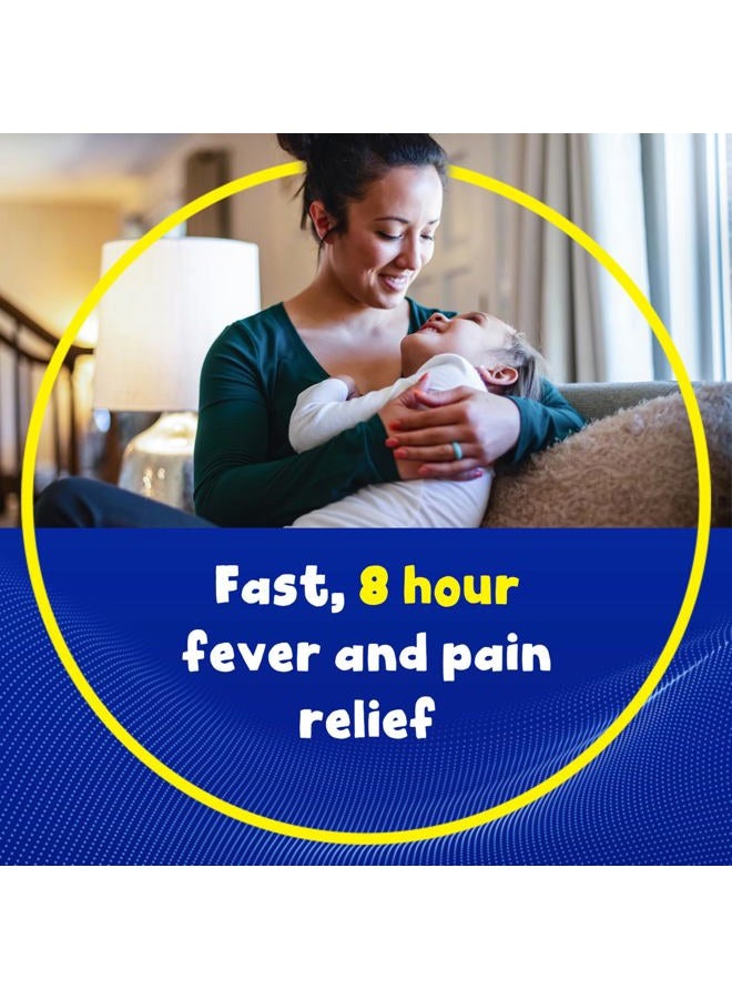 Advil مسكن آلام الإيبوبروفين القابل للمضغ للأطفال، خافض للحرارة، نكهة العنب - 24 قرص (عبوة من 3) - Image 2