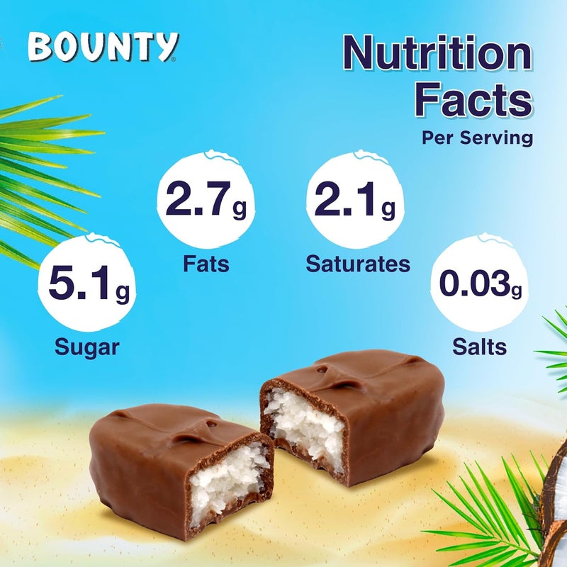 Bounty Miniatures Milk Chocolate Mini Bars 150g - Image 5