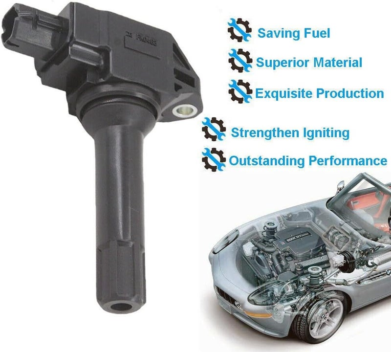 Germban Ignition Coil Set of 4 for 2015-2018 Subaru WRX, BRZ, Outback, Legacy, Forester, Scion FRS 2.0L 2.5L - Image 3