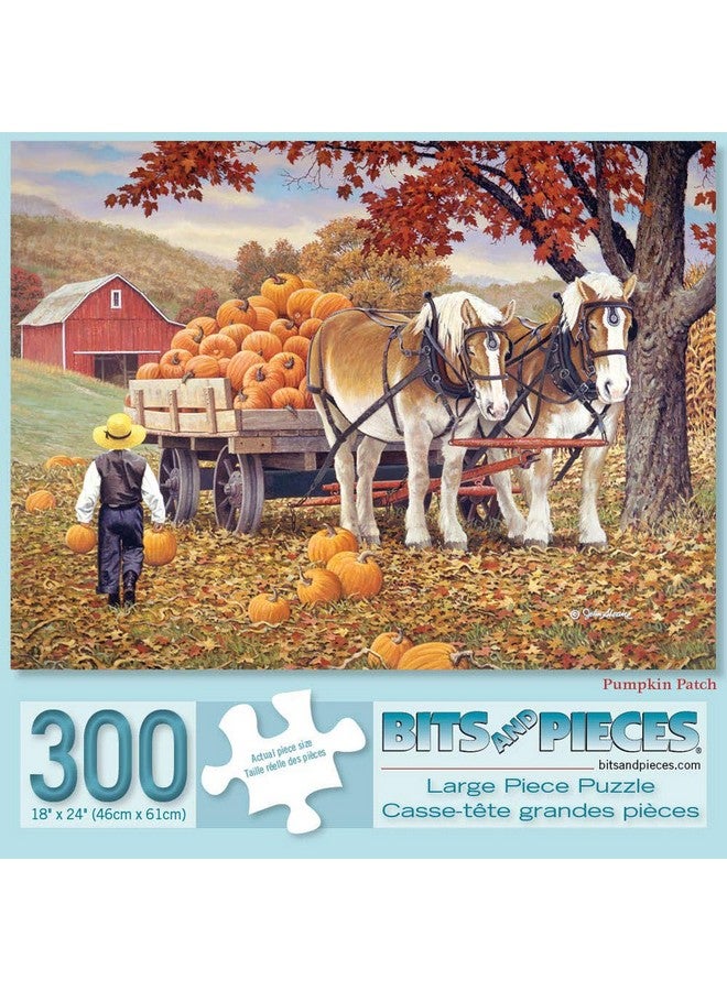 Bits and Pieces - Value Set of Three (3) - 300 Piece Jigsaw Puzzles for Adults - Farming Collection Large Piece Jigsaws by Artist John Sloane - 18” x 24” - Image 5
