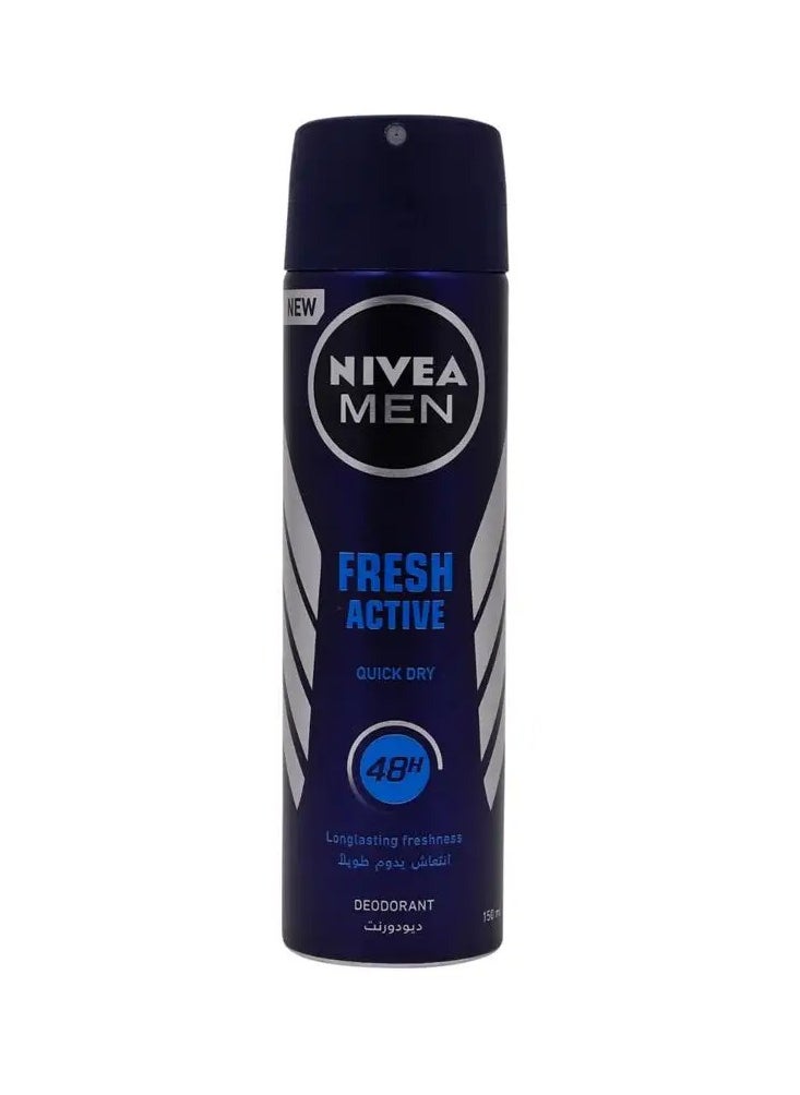Nivea Nivea Men Fresh Active Deodorant 150ml 