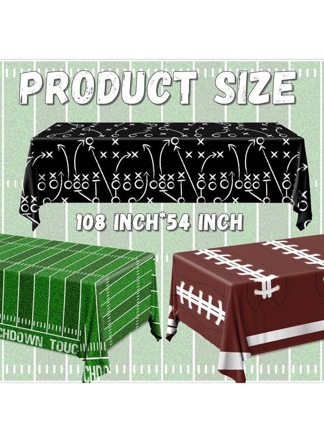 Dydamud Football Themed Tablecloth 54" x 108" - Image 2